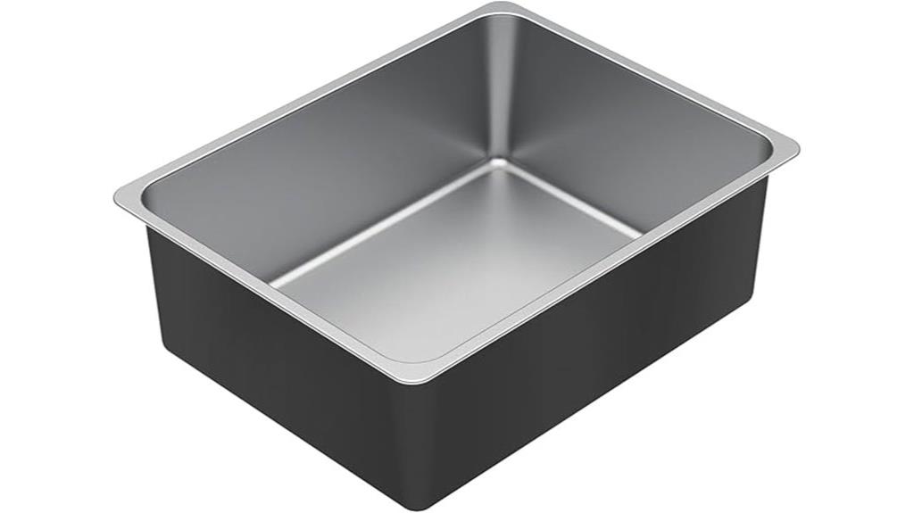 stainless steel cat litter box