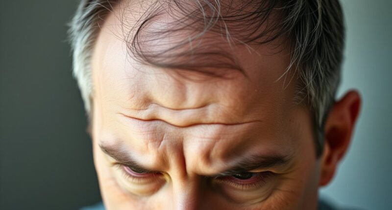 stress induced hair thinning