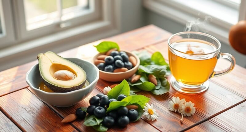 stress relieving nutritious foods