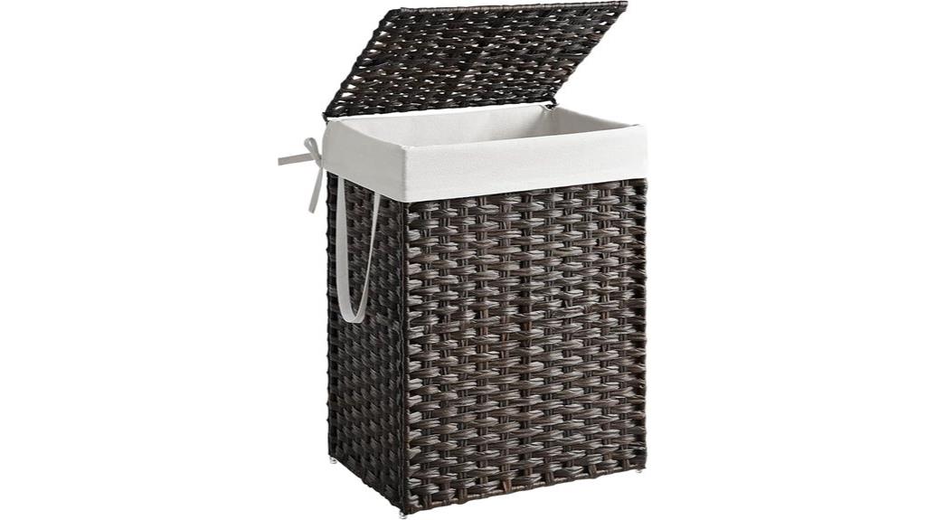 stylish lid laundry hamper