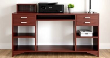 stylish printer storage solutions