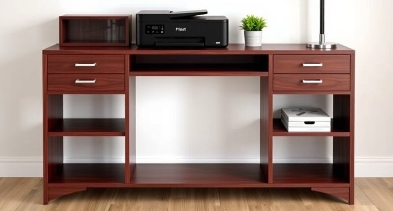 stylish printer storage solutions