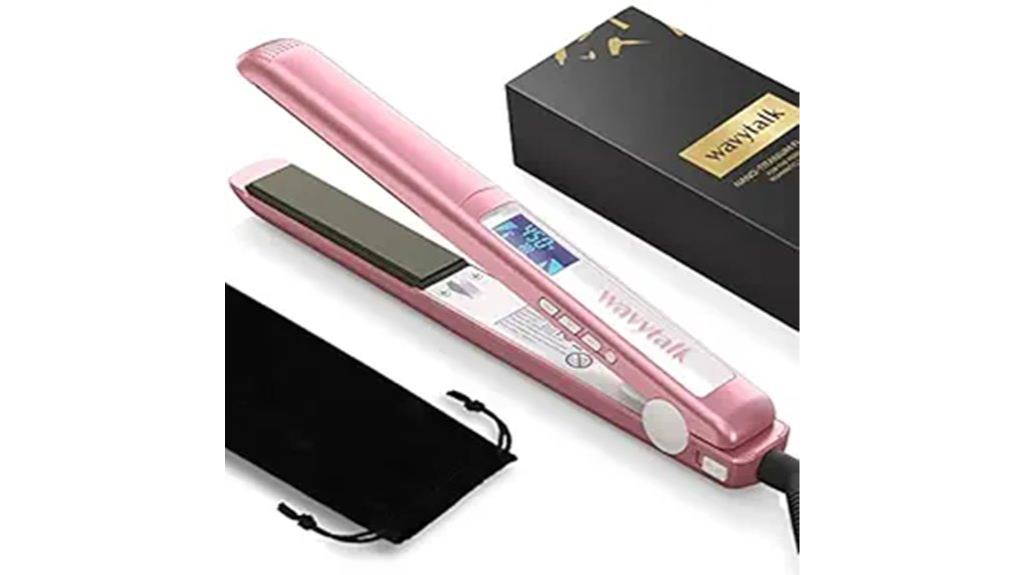 stylish salon hair straightener