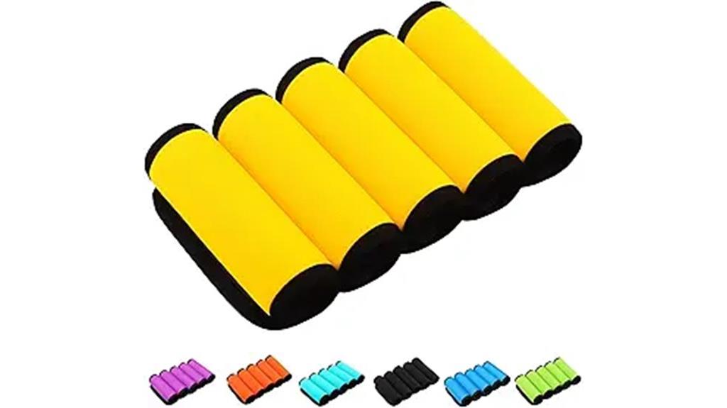 suitcase handle covers and labels