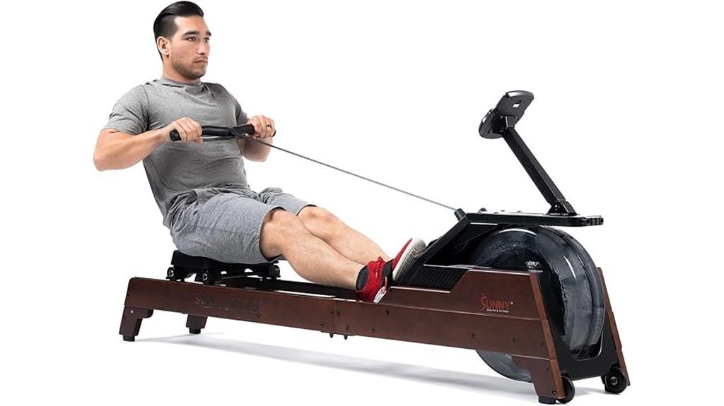 sunny water rowing machine