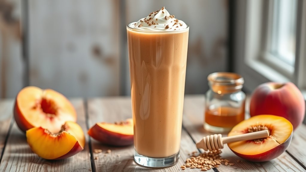 sweet nutty customizable smoothie
