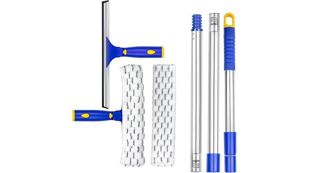 telescopic steel pole squeegee