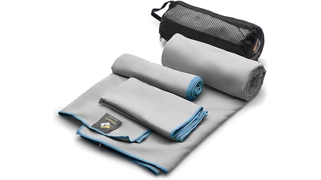 three size quick dry towels