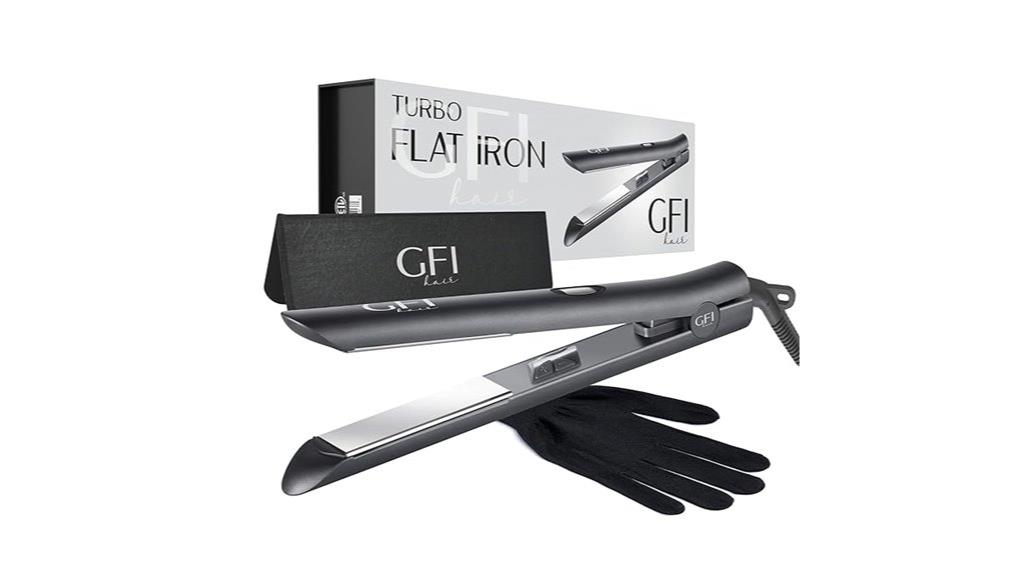 titanium turbo flat iron