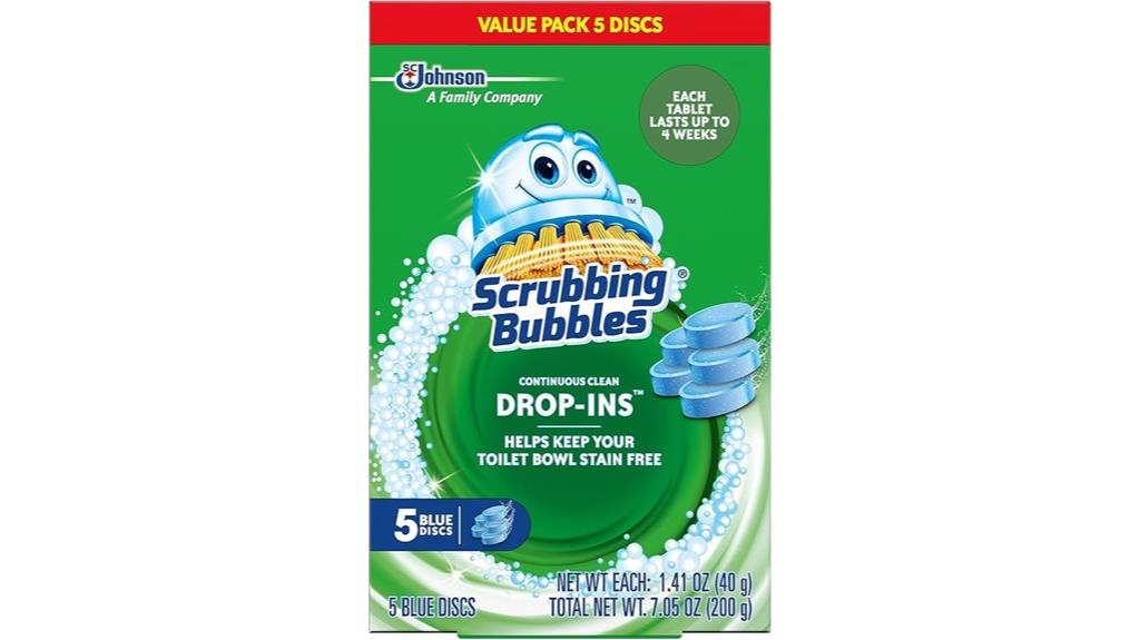 toilet cleaning tablet set