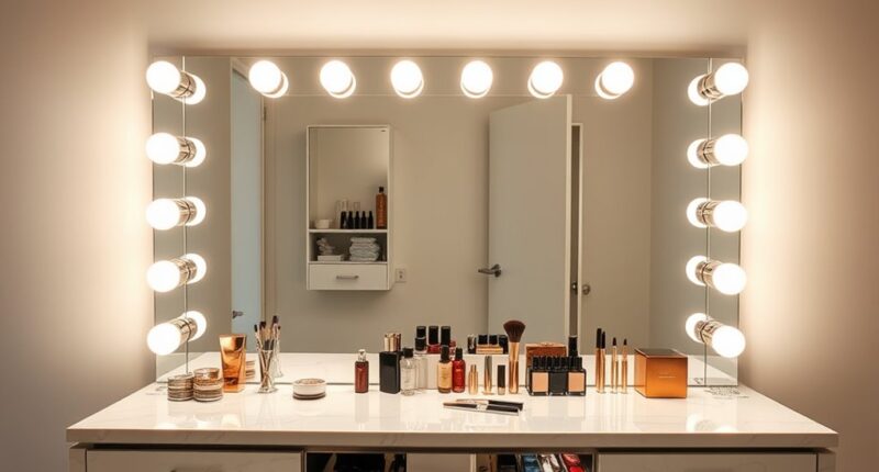 top 15 lighted vanity mirrors