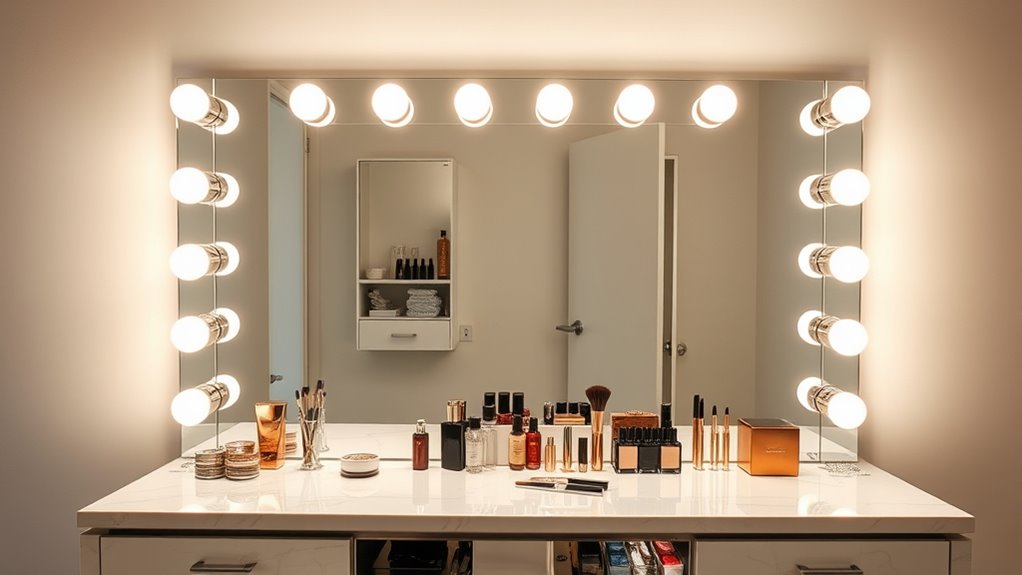 top 15 lighted vanity mirrors