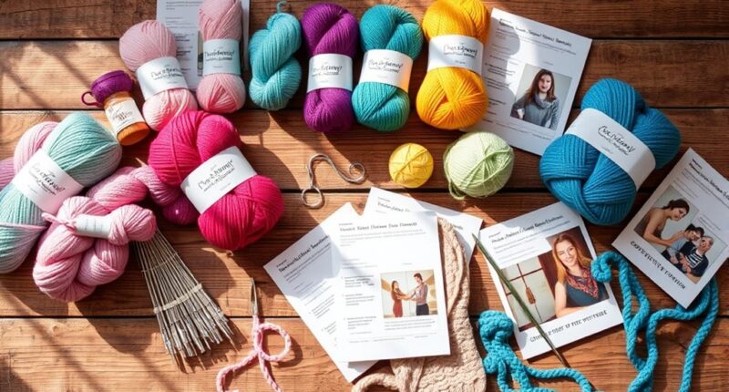 top beginner knitting kits