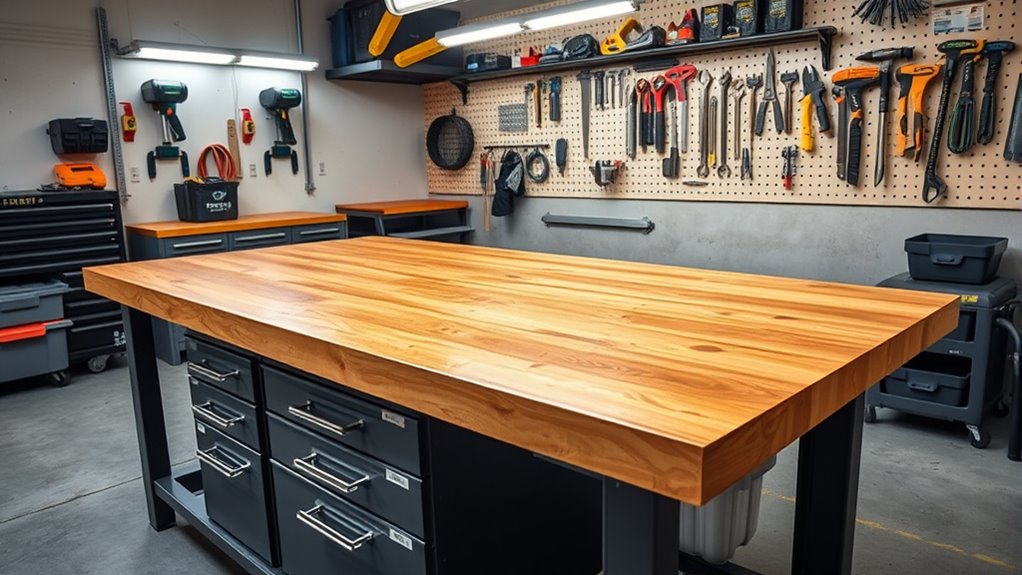 top garage workbenches selection