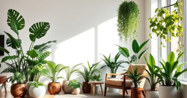 top indoor air purifying plants