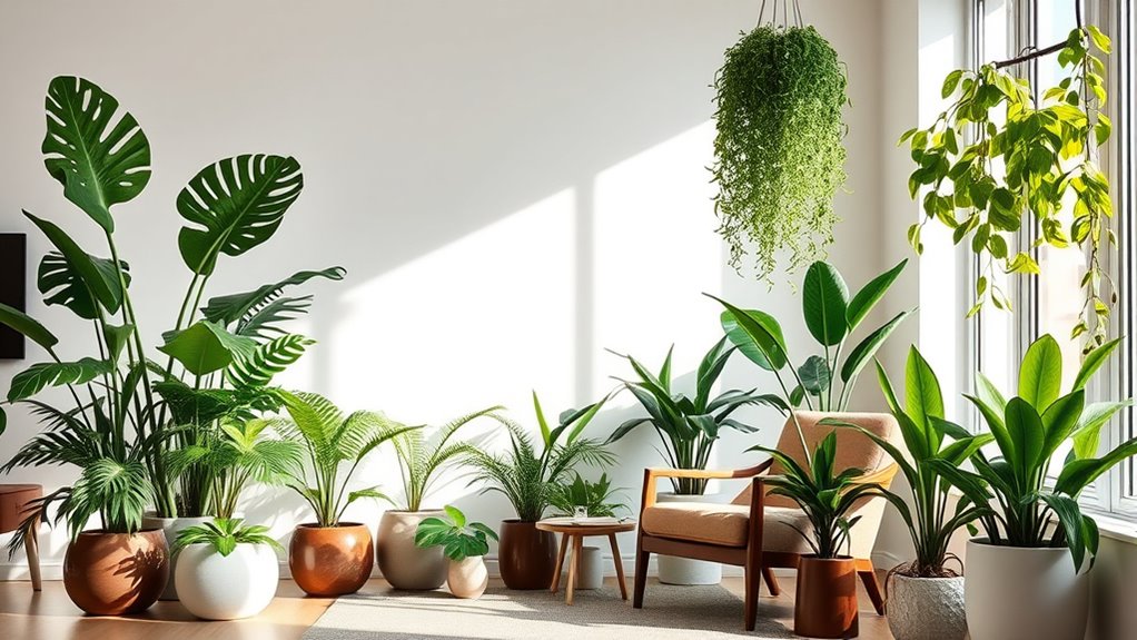 top indoor air purifying plants