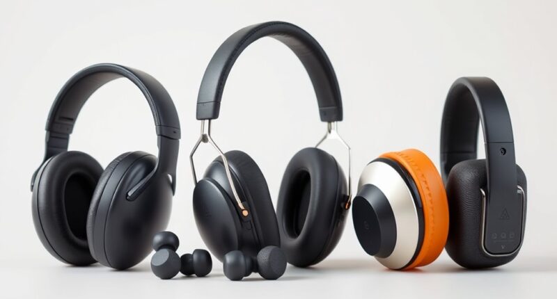 top noise reducing ear protections
