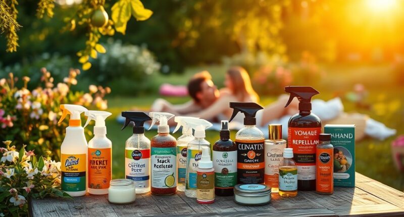 top outdoor insect repellents