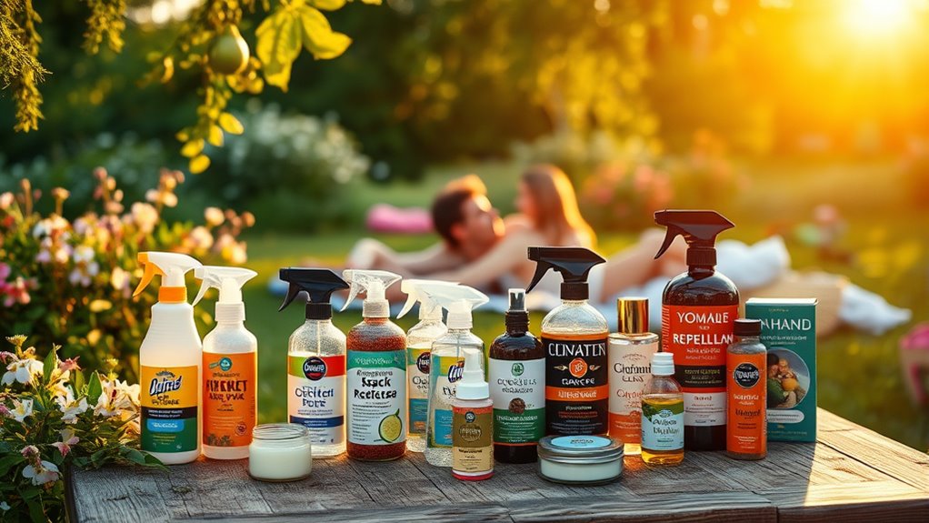 top outdoor insect repellents