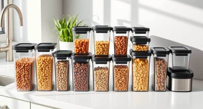 top pet food storage options