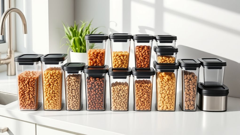 top pet food storage options