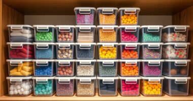 top storage bins with lids