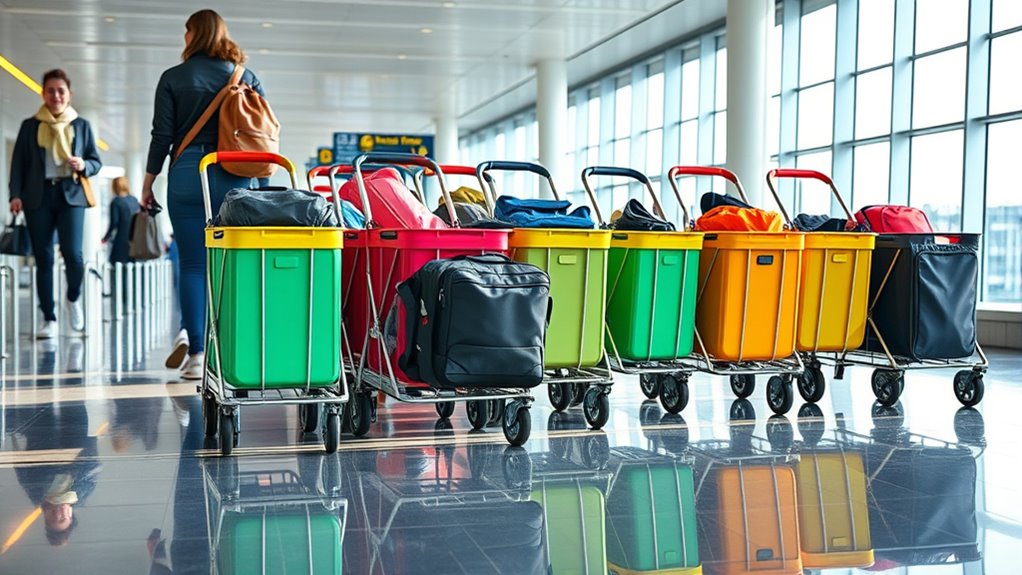 top travel luggage carts