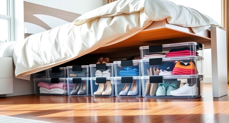 top under bed storage options
