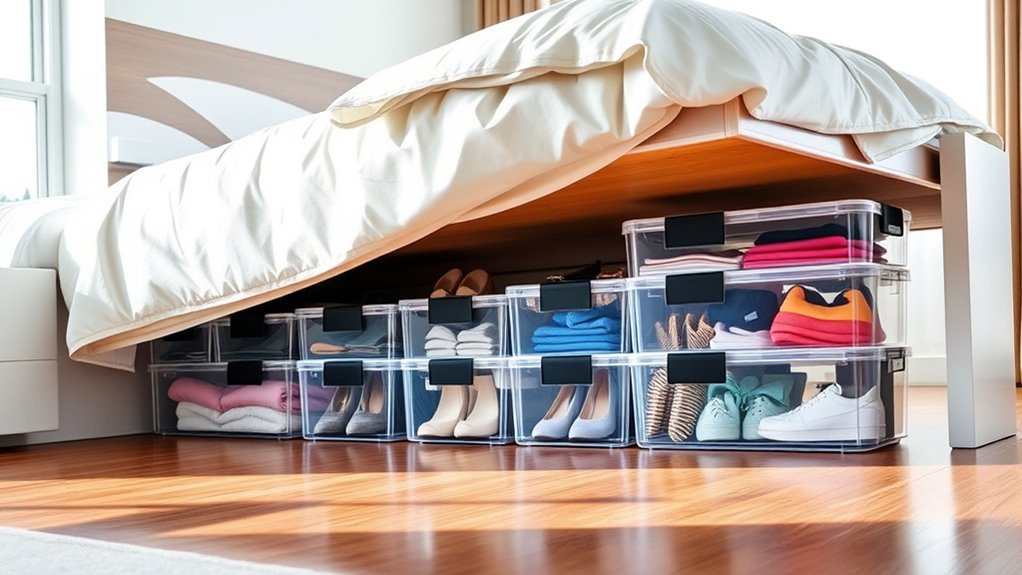 top under bed storage options