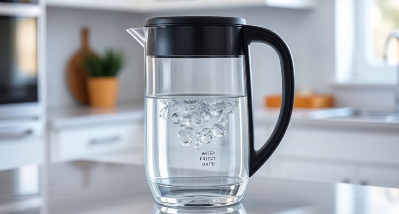 top water filter pitchers