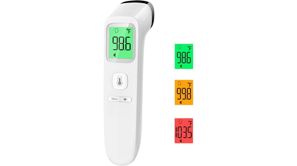 touchless patient temperature reading