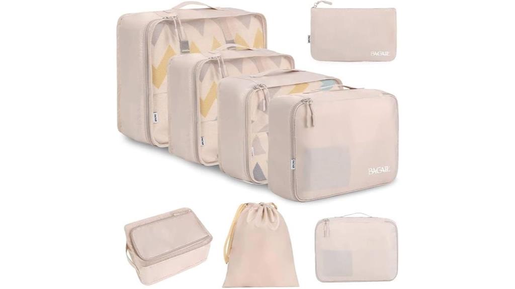 travel accessory organizing cubes