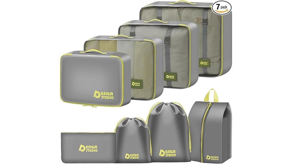 travel cubes for suitcase organization