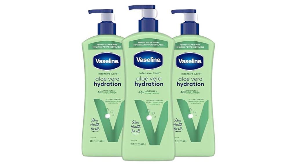 triple pack vaseline lotion
