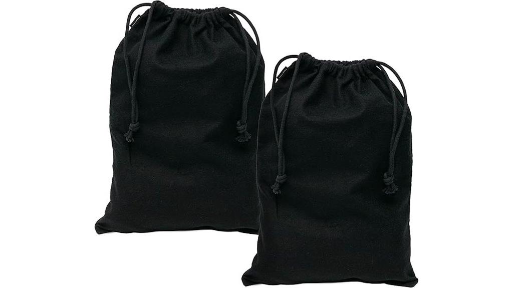 two pack shoe storage bags