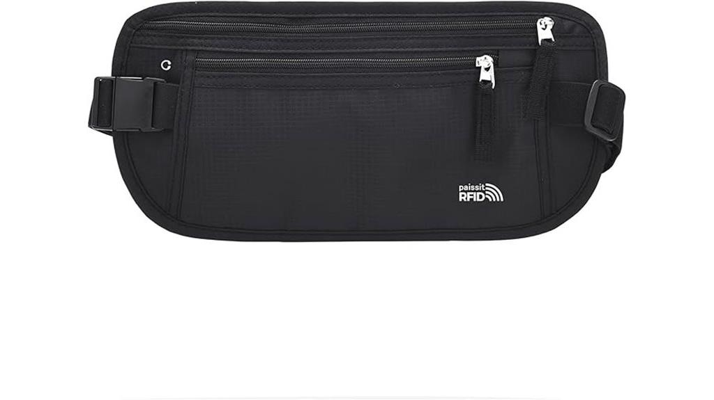 unisex rfid money belt