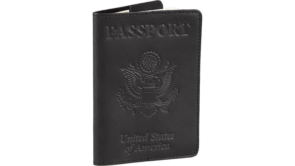 united states leather passport cover