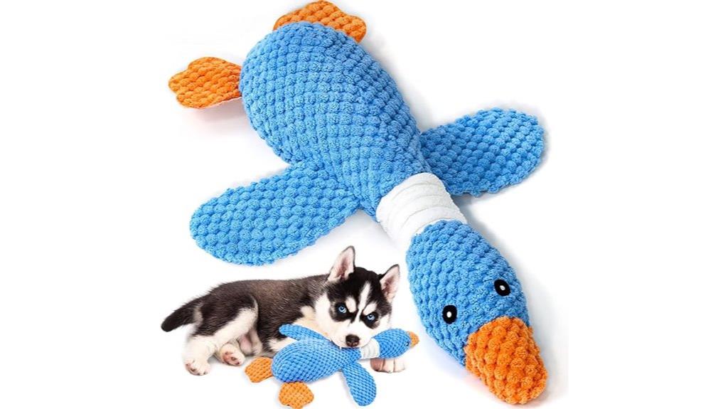 upgraded chewable goose dog toys