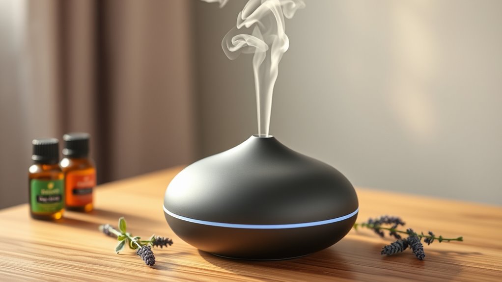 using essential oil diffusers