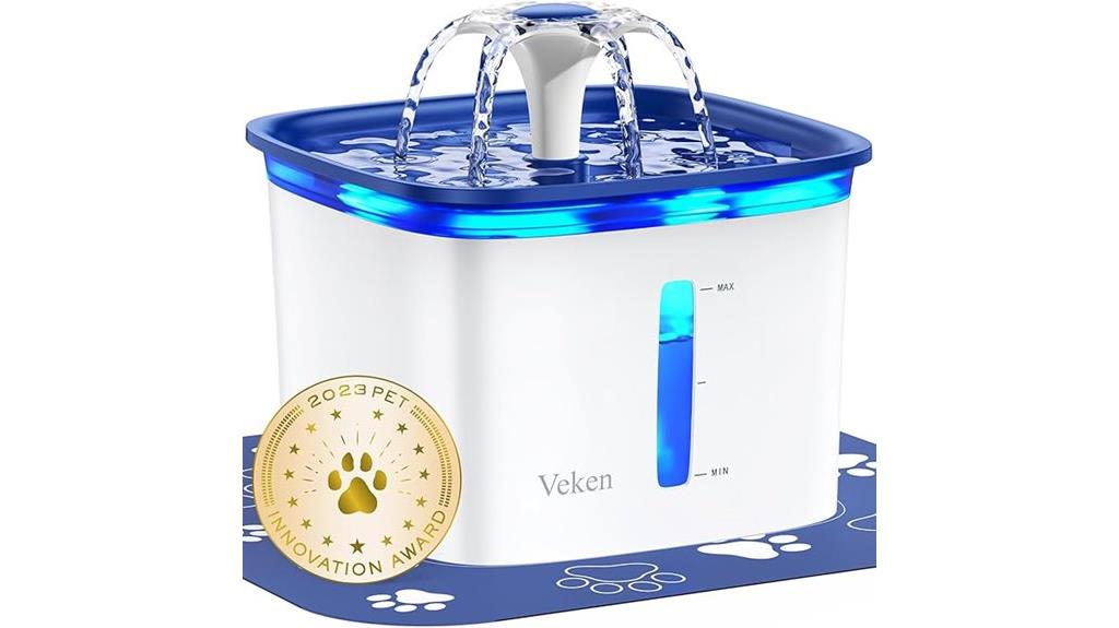 veken pet fountain filters
