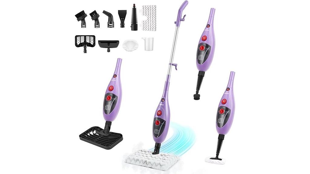 versatile 10 in 1 steam mop