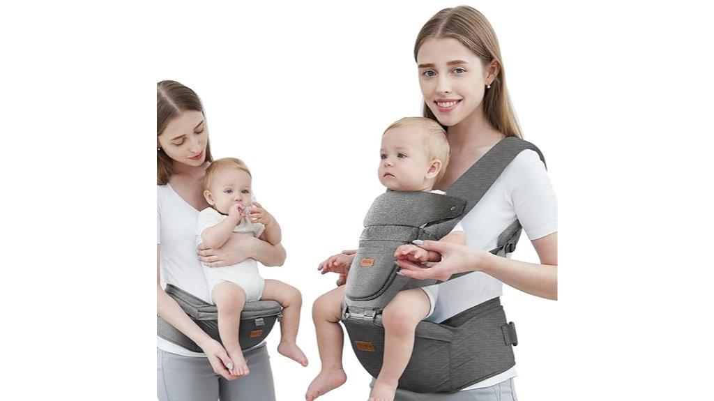 versatile 6 in 1 baby carrier