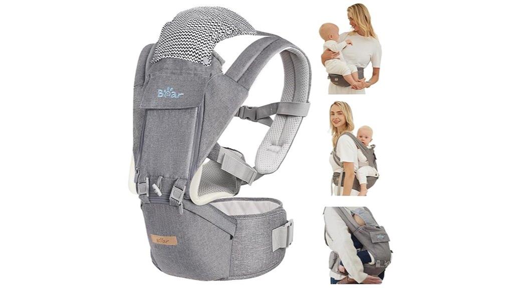 versatile baby carrier system