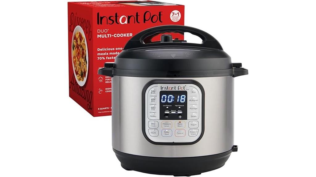 versatile multi function pressure cooker