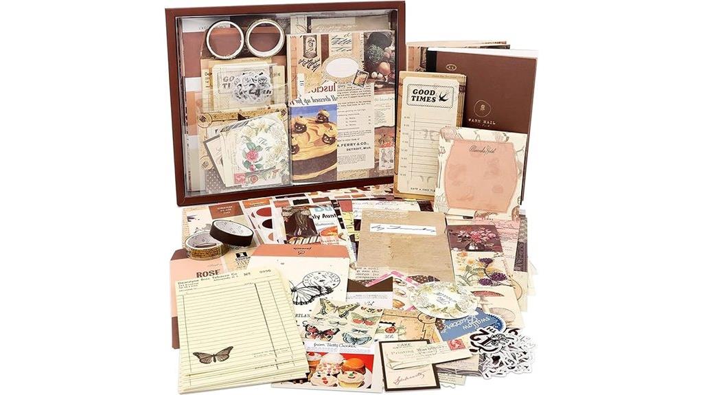vintage scrapbook kit