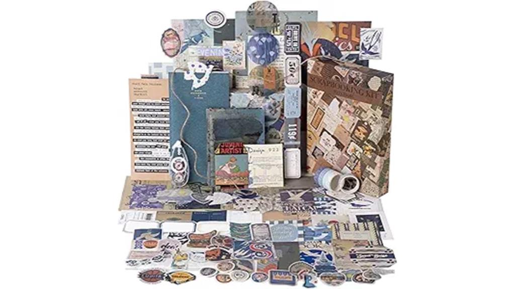 vintage scrapbooking journaling kit