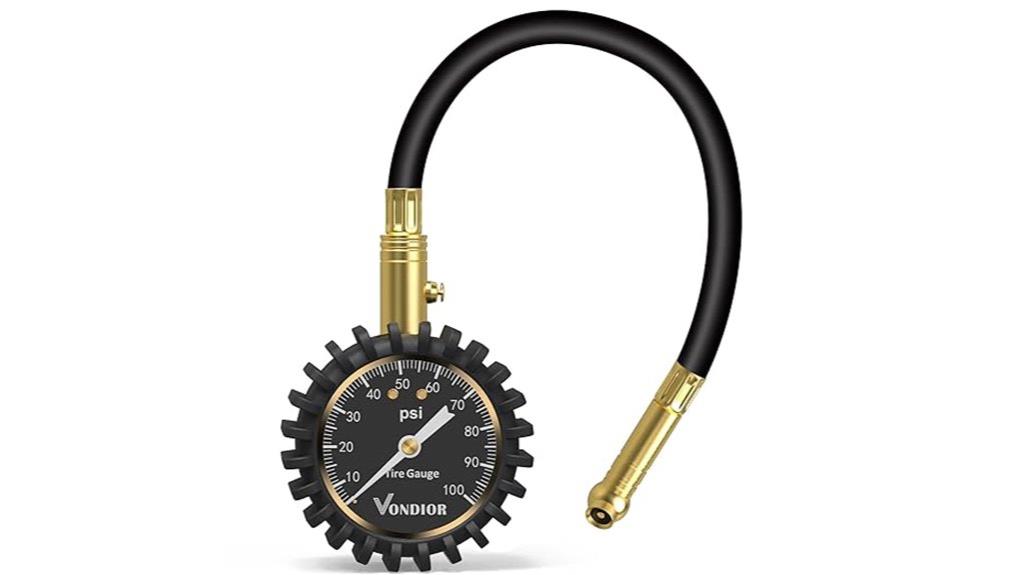 vondior 0 100 psi gauge