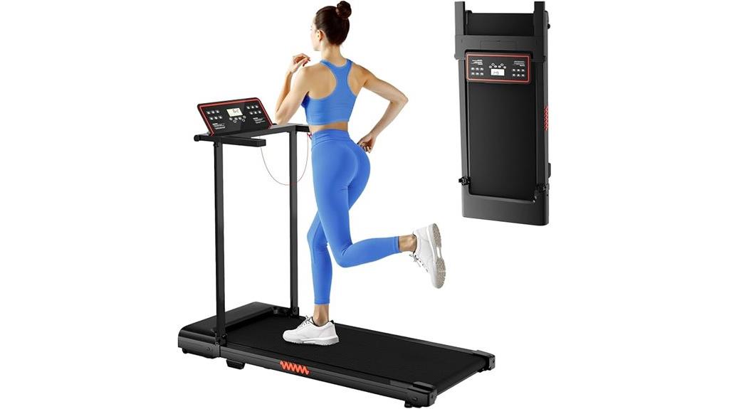 walking treadmill with handle