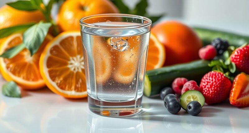 water intake influences metabolism