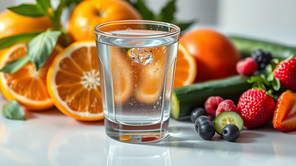 water intake influences metabolism